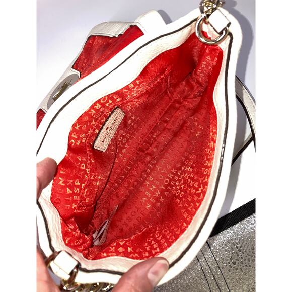 KATE SPADE,SMALL IVORY PEBBLED LEATHER QUILTED CROSSOBODY - Picture 10 of 16